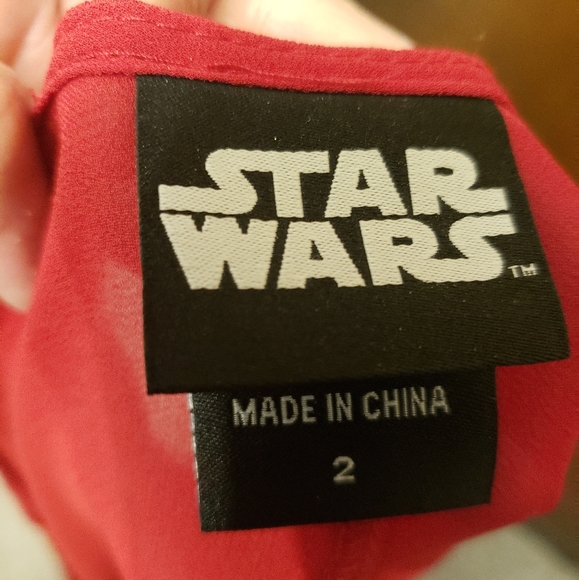 Torrid Star Wars Queen Amidala Chiffon Kimono, size 2. New and never worn! - Picture 6 of 8